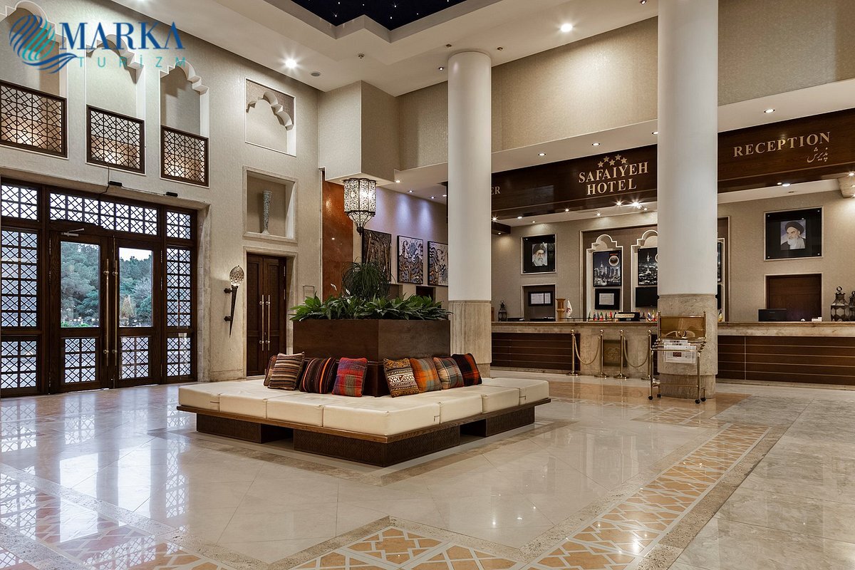 iran turları - parsian safiyeh otelinin lobisi - 